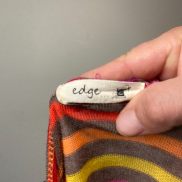 T-shirt, blouse, loose fitting, coloured stripes - Picture 4 of 4